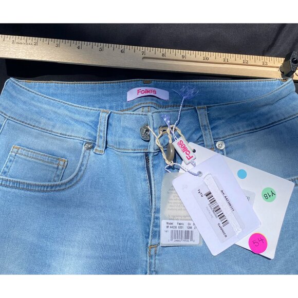 Blugirl Folies‎ Light Wash Women's Jeans 27 NWT - Picture 3 of 4